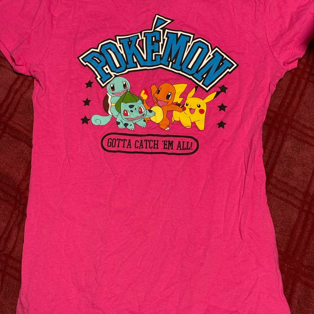 Pokemon Pink T-Shirt